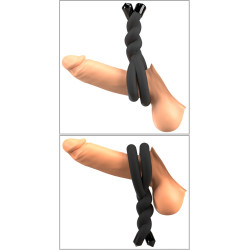 Bad Kitty Cockring Bend Cock Noir